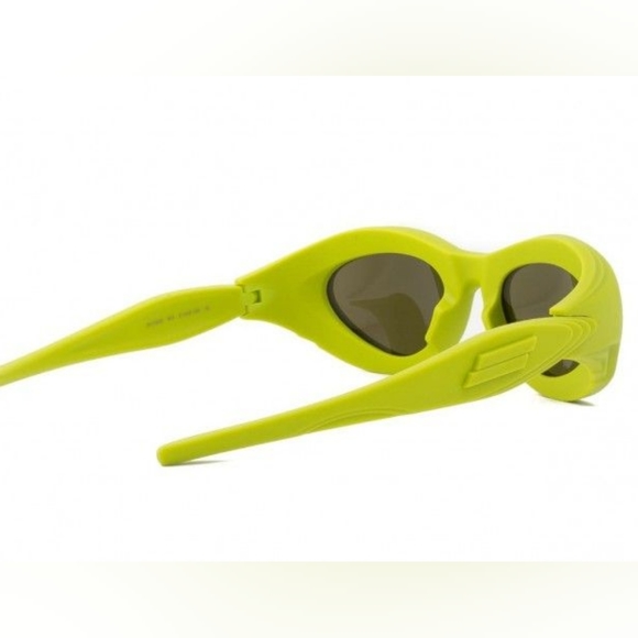 NEW BOTTEGA VENETA UNISEX YELLOW BB1162S 003 SUNGLASSES - Picture 5 of 6